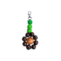 tamarind brown flower keychain 2.0